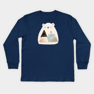 3 сartoon bears Kids Long Sleeve T-Shirt